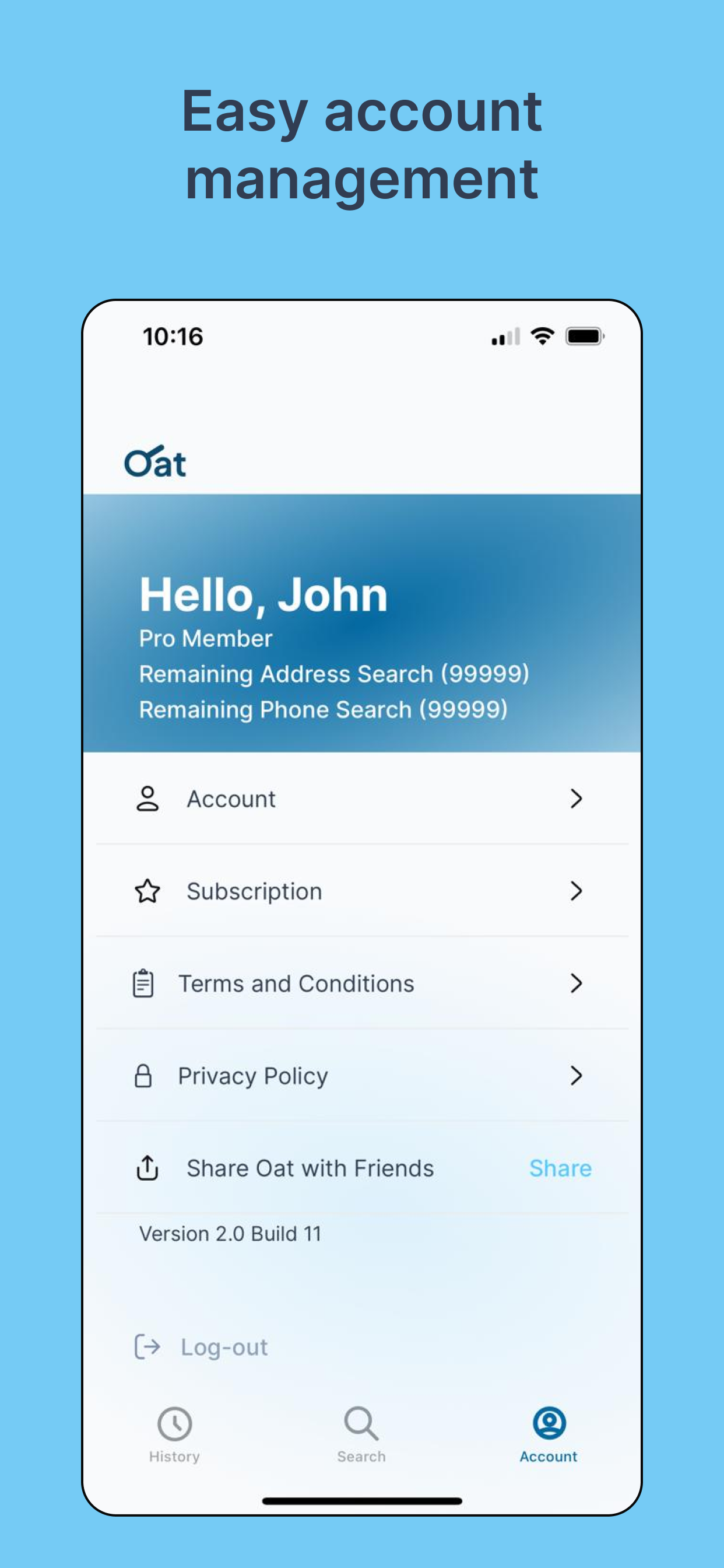 Screenshot of a mobile app reverse phone lookup feature